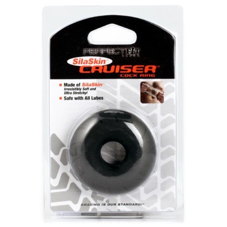 Fat Boy SilaSkin Cruiser Ring - Black