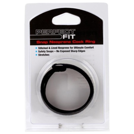 Perfect Fit Neoprene Snap Cock Ring