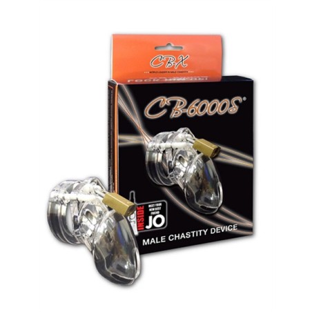 CB-X: CB-6000S Chastity Cage Clear Small