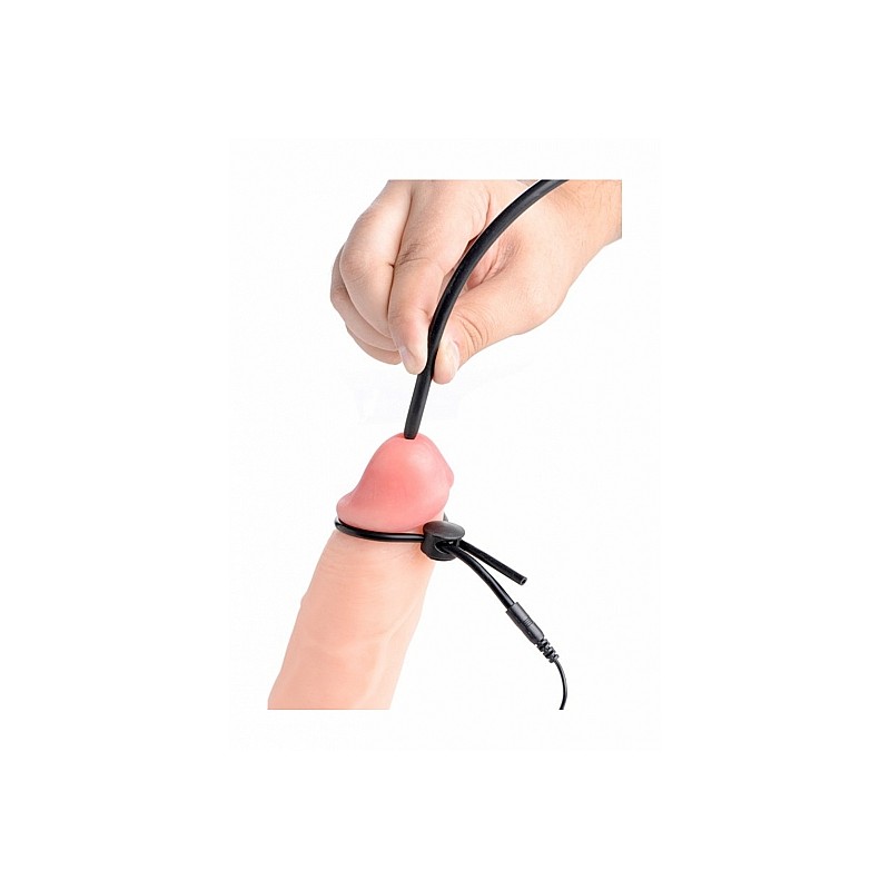Jolted Cock & Ball Strap with Penis E-Stim