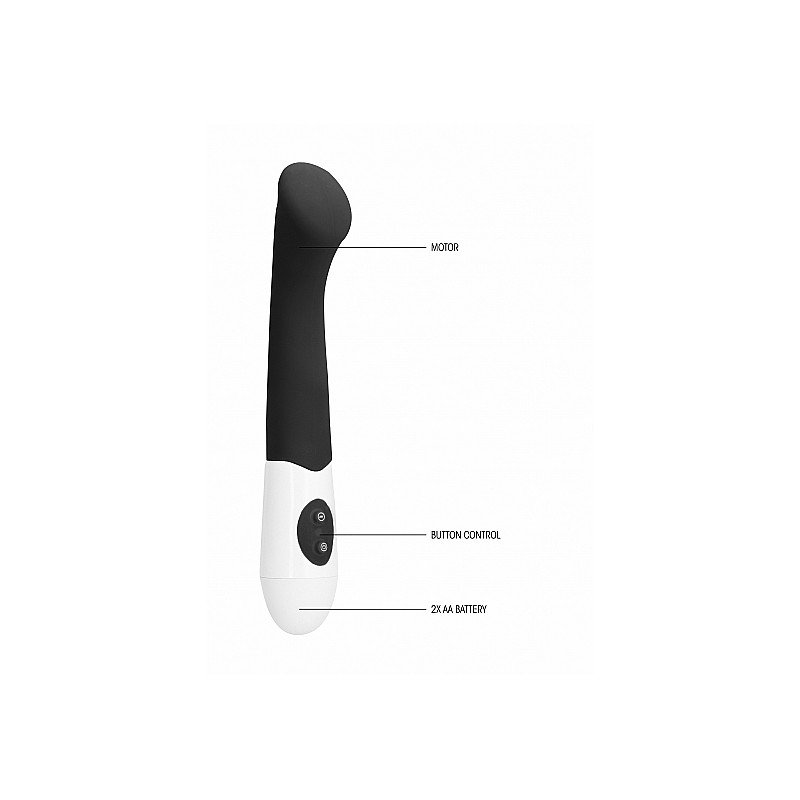 Flat Vibrator - Black