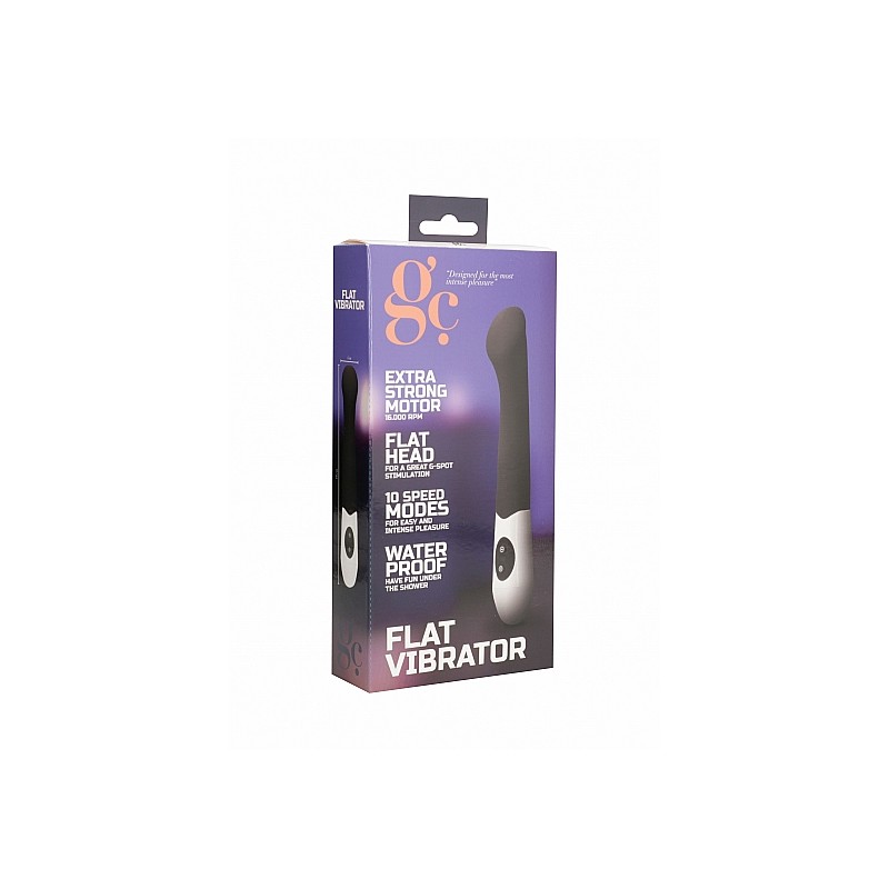 Flat Vibrator - Black
