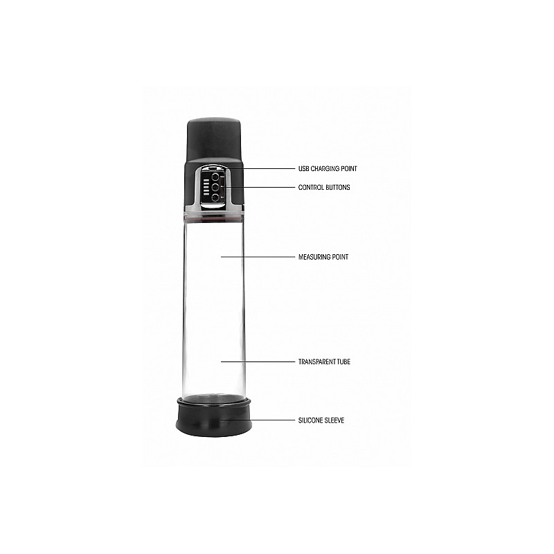 Premium Rechargeable Automatic Pump - Transparent