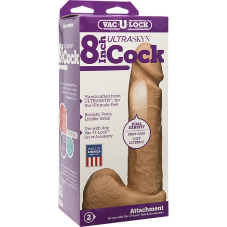 Vac-U-Lock - 20,5 cm - ULTRASKYN™ Cock - Vanilla