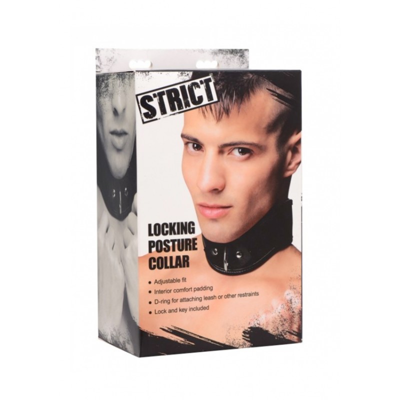 Locking Posture Collar - Black