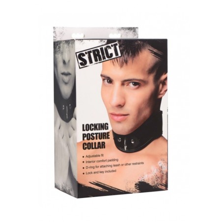 Locking Posture Collar - Black
