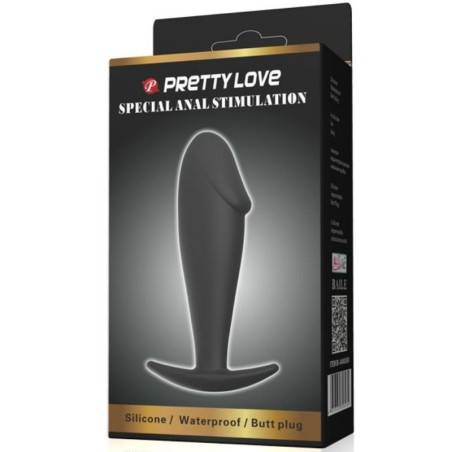 PLB - Silicone Anal Plug - Penis Design