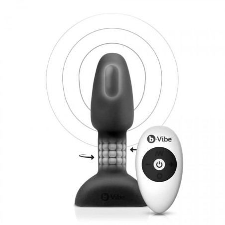 B-Vibe - Rimming Petite Remote Control - Black