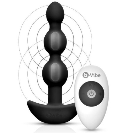 B-Vibe - Triplet Anal Beads - Black