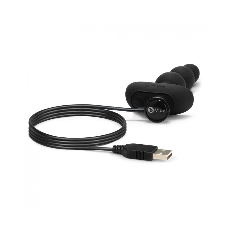 B-Vibe - Triplet Anal Beads - Black