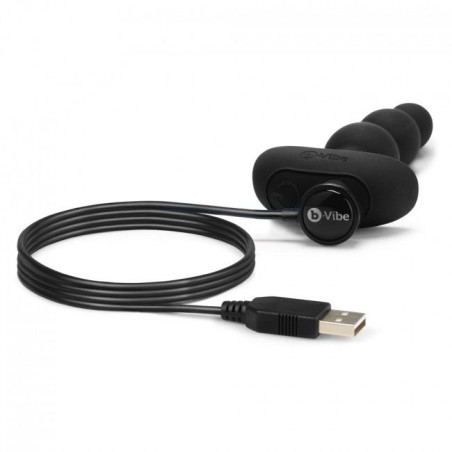 B-Vibe - Triplet Anal Beads - Black