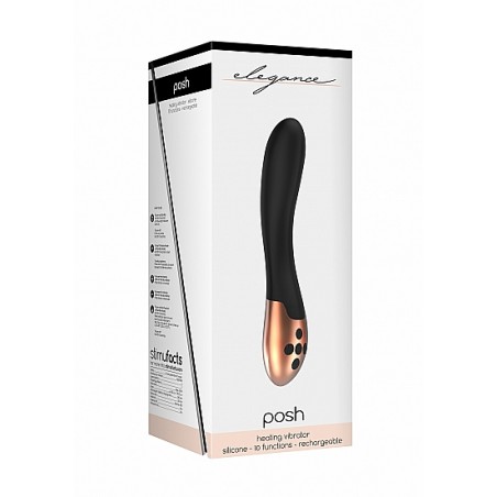 Heating Vibrator - Posh - Black 