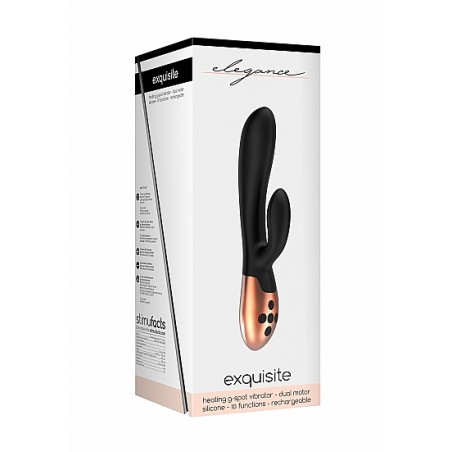 Heating G-Spot Vibrator - Exquisite - Black