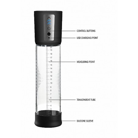 Premium Rechargeable Automatic Pump - Transparent