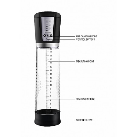 Premium Rechargeable Automatic Pump - Transparent