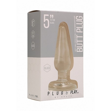 Butt Plug Basic 12,5 cm - Glass