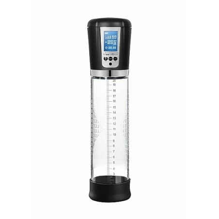 Premium Rechargeable Automatic LCD Pump Transparent