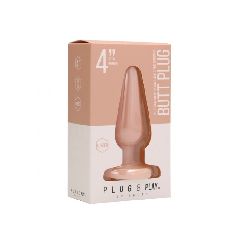Butt Plug - Basic - 10cm - Flesh