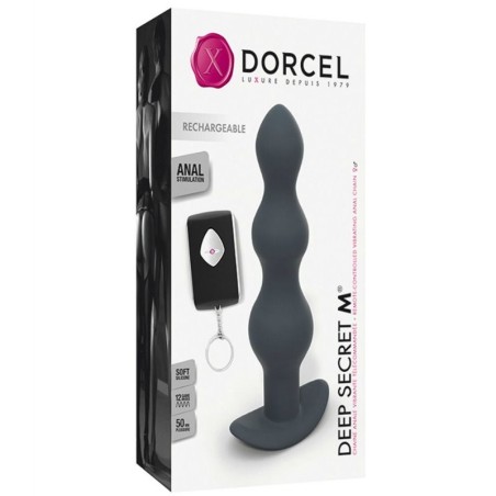 MARC DORCEL DEEP SECRET REMOTE CONTROLLED VIBRATING ANAL PLUG 