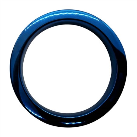 Stainless Steel Blue Boy 8mm X 5,5 cm - Flat Body Cock Ring