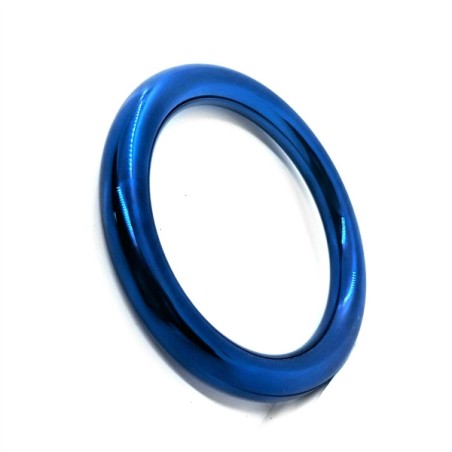 Stainless Steel Blue Boy 8 mm X 55 mm Donut Cock Ring