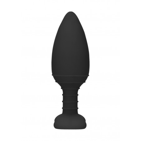 Heating Anal Butt Plug - Glow - Black