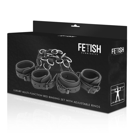 Fetish Submissive - Luxury Bed Restraints Set