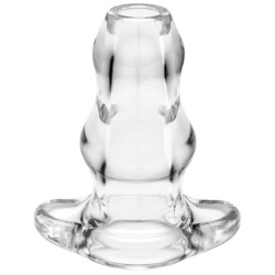 Perfect Fit Double Tunnel Plug Clear Medium