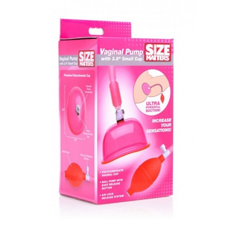 Vaginal Pump with Small Cup - Pink