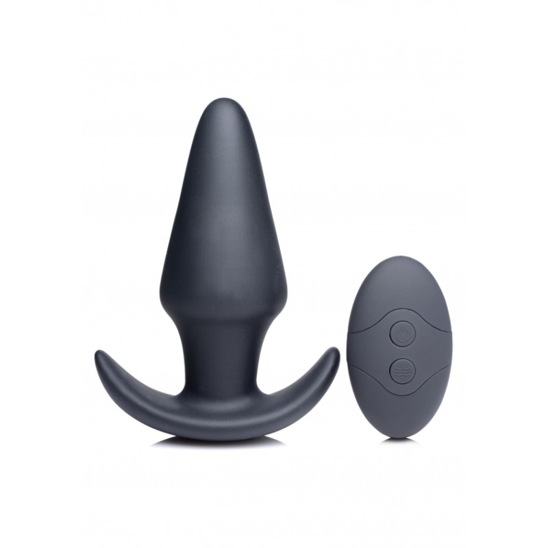 Kinetic Thumping 7X Large Anal Plug - Black