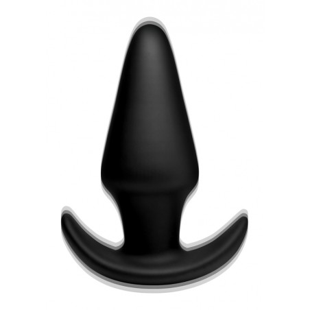 Kinetic Thumping 7X Large Anal Plug - Black