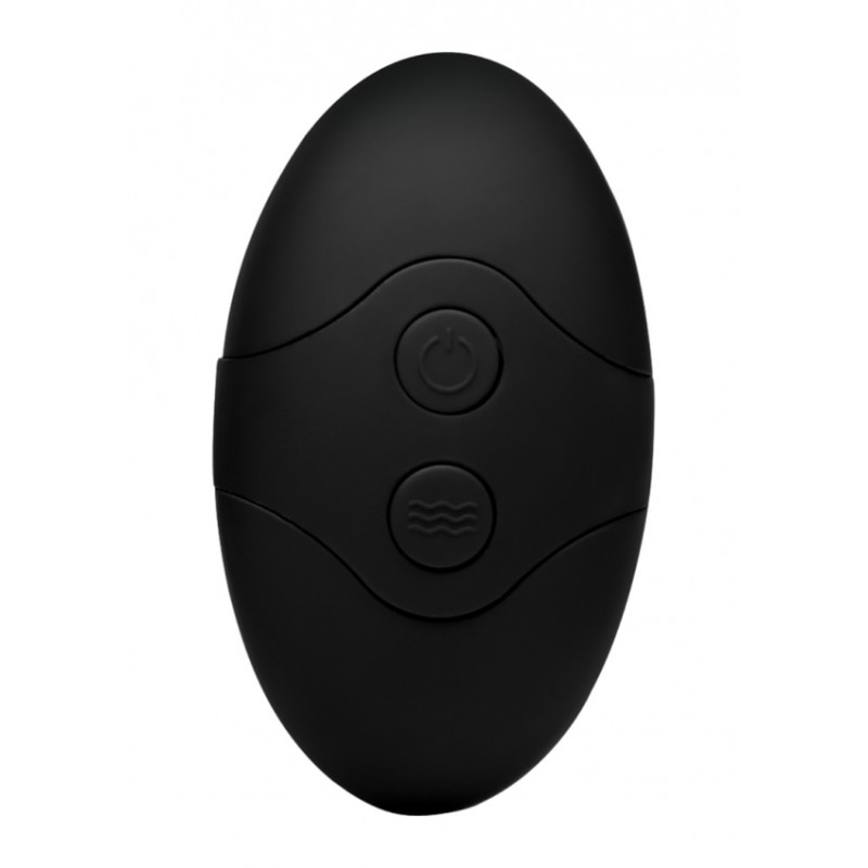 Kinetic Thumping 7X Large Anal Plug - Black