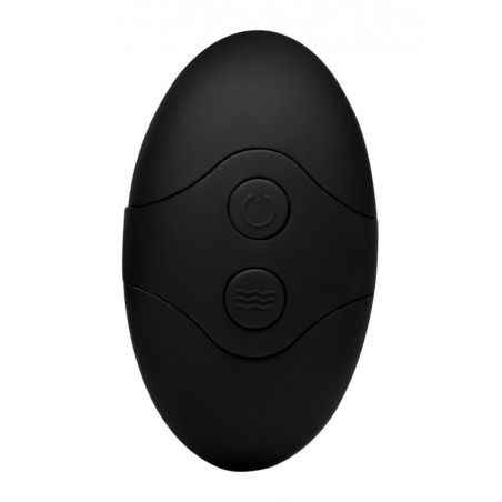 Kinetic Thumping 7X Large Anal Plug - Black