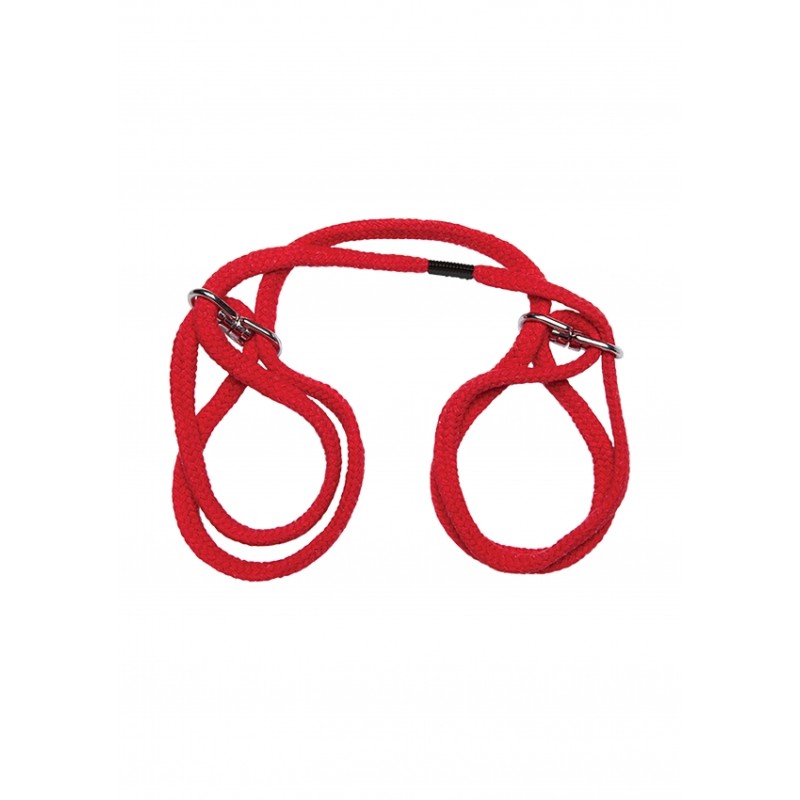 100% Cotton Wrist or Ankle Cotton Cuffs - Red 