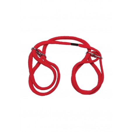 100% Cotton Wrist or Ankle Cotton Cuffs - Red 