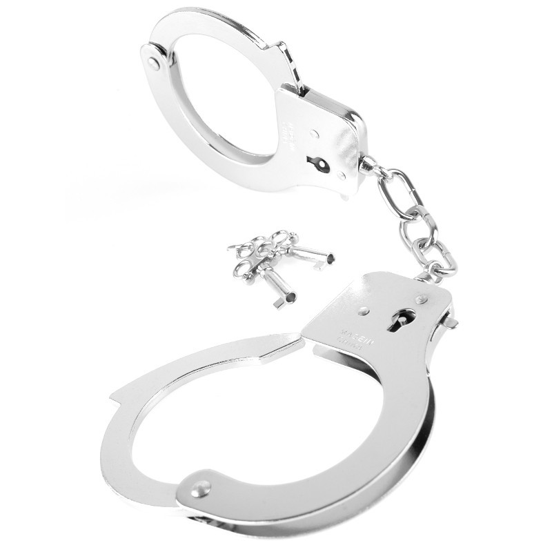 Fetish Fantasy Series Designer Metal Handcuffs - Silver