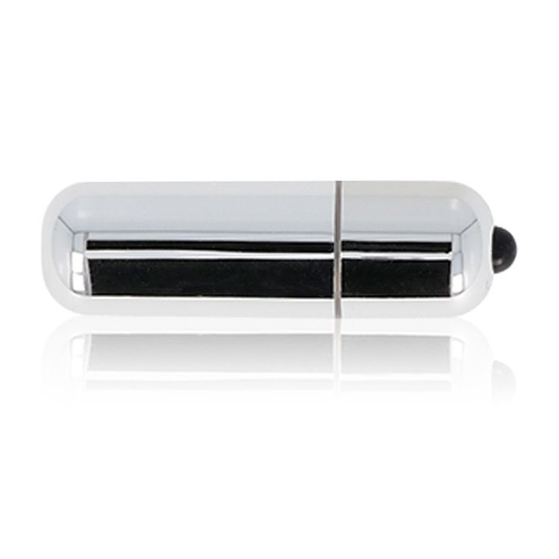 Glossy - Premium Bullet Vibe Silver 10v Glossy - Premium Bullet Vibe Silver 10v