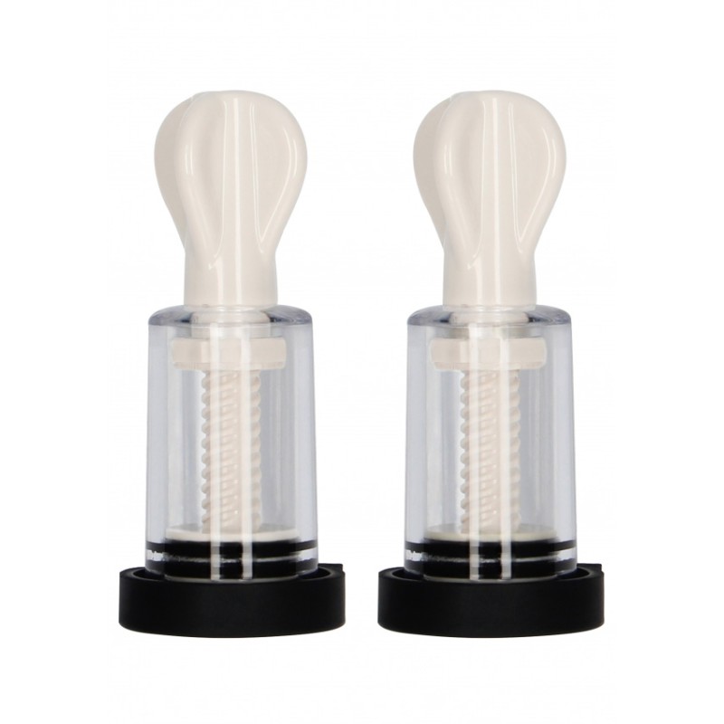 Electro Nipple Suckers - Transparent