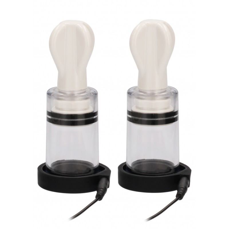 Electro Nipple Suckers - Transparent