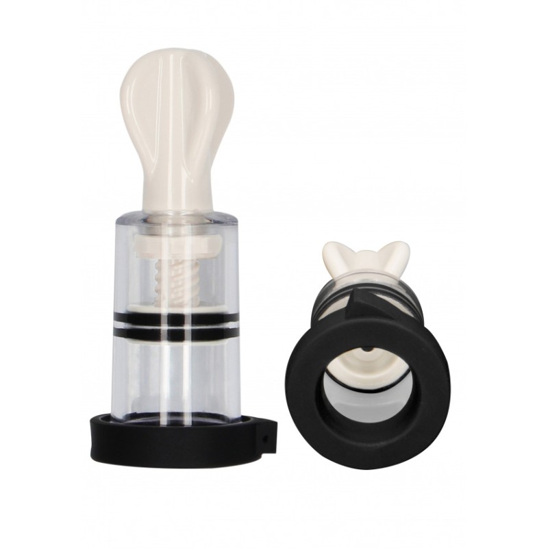 Electro Nipple Suckers - Transparent