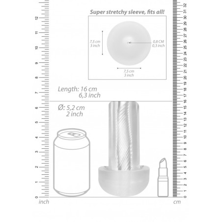 Rechargeable Smart Cyber Pump with sleeve - Transparent