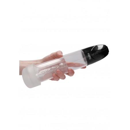 Rechargeable Smart Cyber Pump with sleeve - Transparent