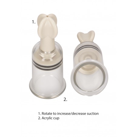 Nipple Suction Set Medium - Transparent