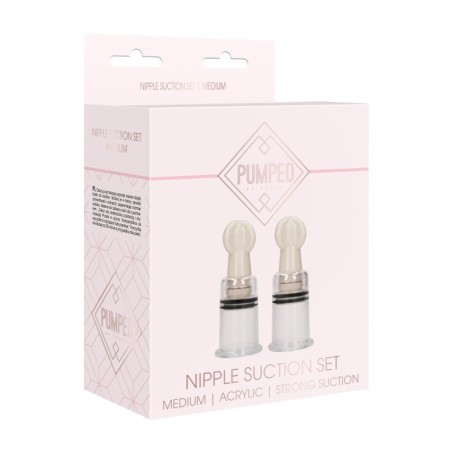 Nipple Suction Set Medium - Transparent