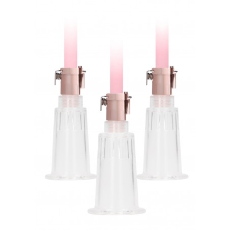 Clitoral & Nipple Pump Set Medium - Rose Gold