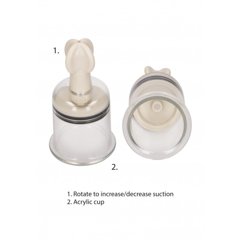Nipple Suction Set Large - Transparent