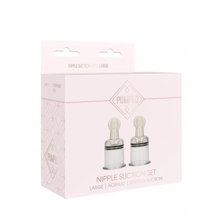 Nipple Suction Set Large - Transparent