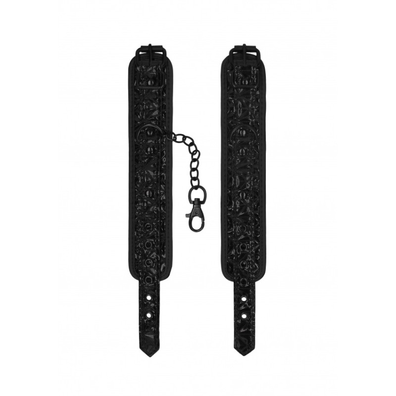 Luxury Ankle Cuffs - Black