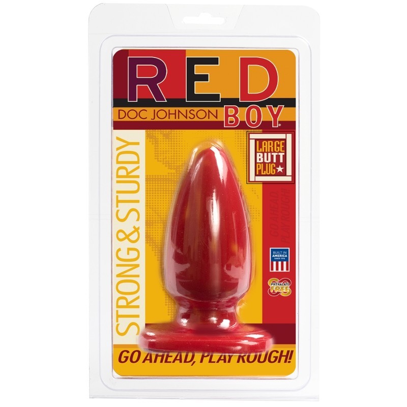 Doc Johnson - Red Boy Large Butt Plug
