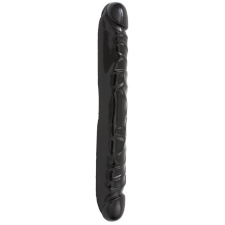 Doc Johnson - JR. VEINED DOUBLE HEADER 30cm - black